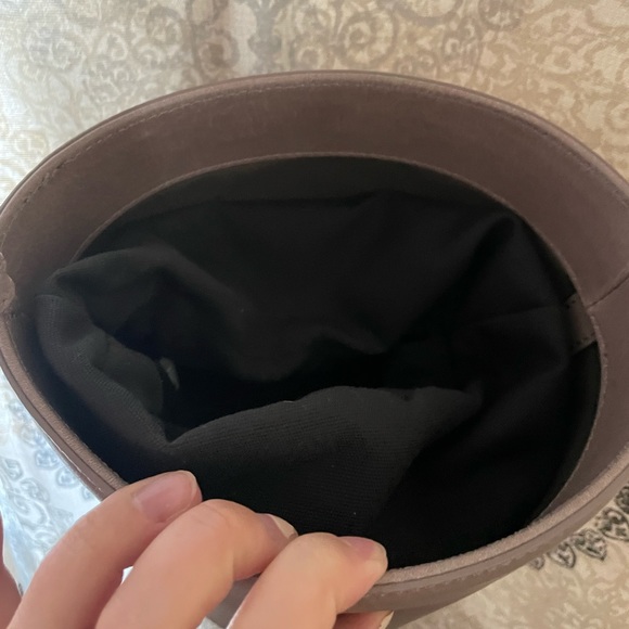 Matt & Nat Taupe Bucket Crossbody Bag - Picture 3 of 8